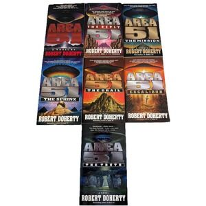 Partial Set AREA 51 Robert Doherty Lot 7 Truth Reply Grail Sphinx